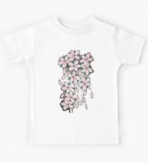 "Blossoms" Pink Kids Tee
