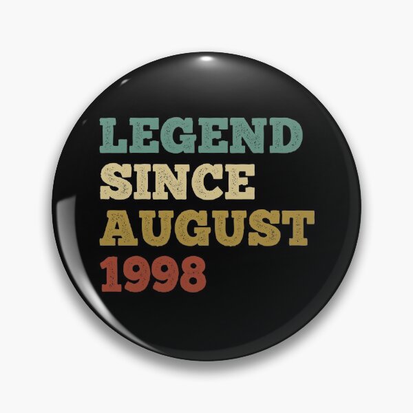 Item preview, vintage 1998 shirt, 23rd birthday shirt, 23rd birthday, august birthday, august birthday shirt designed and sold by T-DESIGNEDZ.