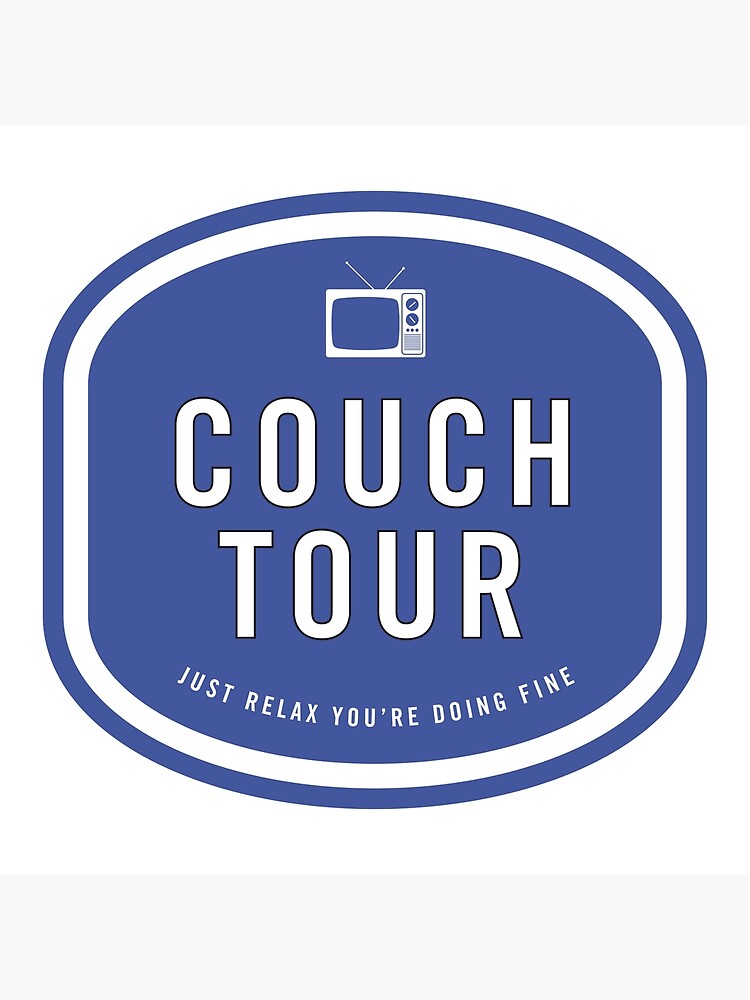 "Couchtour Phish Strange Design " Poster by field3 Redbubble