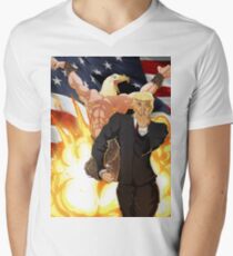 Trump's Bizarre Election - Jojo's Bizarre Adventure Trump Men's V-Neck T-Shirt