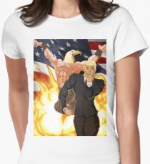 Trump's Bizarre Election - Jojo's Bizarre Adventure Trump Women's Fitted T-Shirt