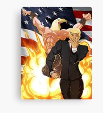 Trump's Bizarre Election - Jojo's Bizarre Adventure Trump Canvas Print