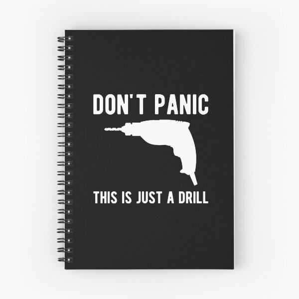 Item preview, Don't Panic This Is Just A Drill  designed and sold by Vanover Designs.