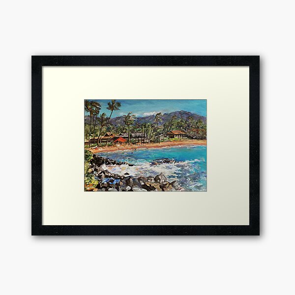 Vista previa del artículo con la obra «Napili Kai Beach Resort, Maui Hawái», diseñado y vendido por RothOils.