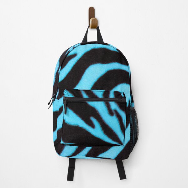 Item preview, Blue Zebra Print Background designed and sold by Chantelle  Spies.