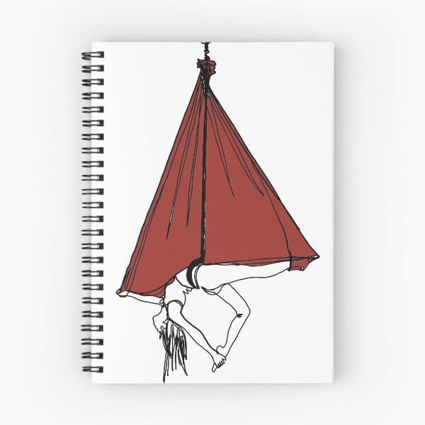 Item preview, Aerial Yoga Girl - Red Silk Hammock  designed and sold by Arkneer.