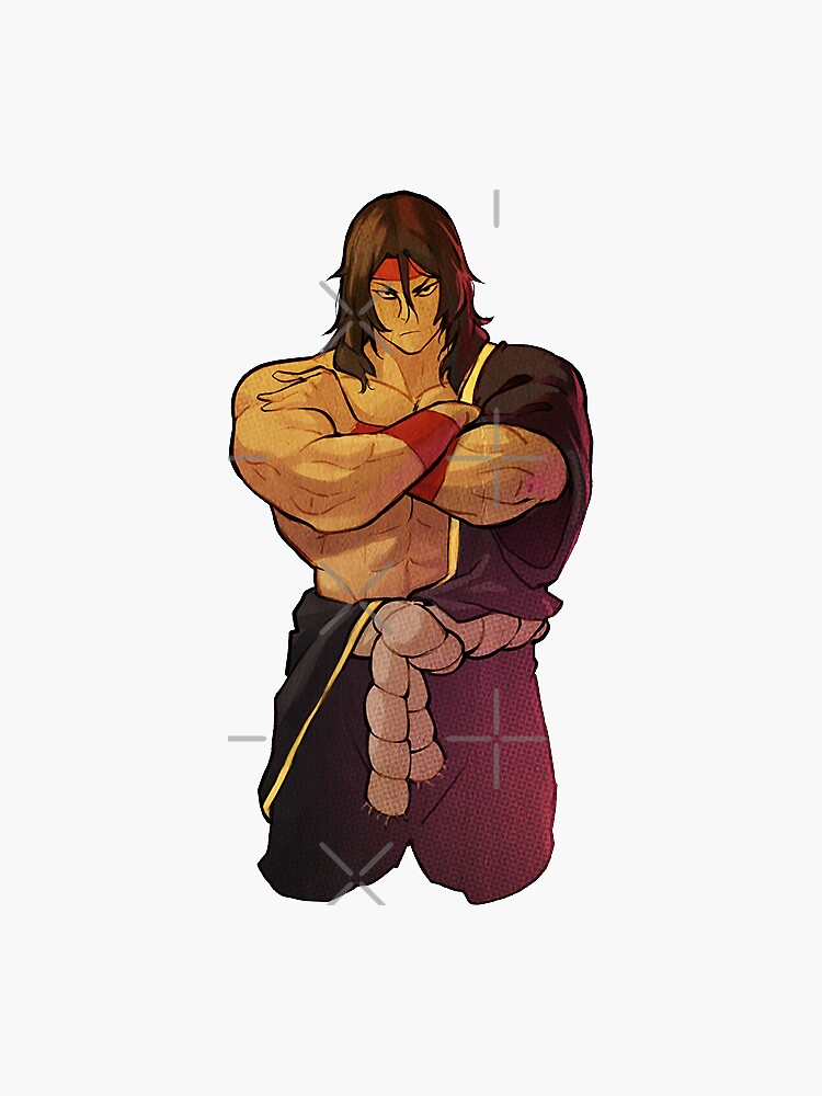 Street Fighter 3.3 - Ryu Sticker by Den23