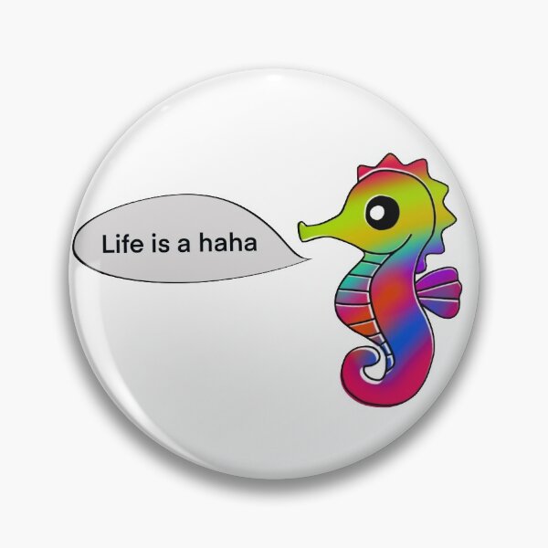 Item preview, Life is a Haha designed and sold by SquareGarden73.