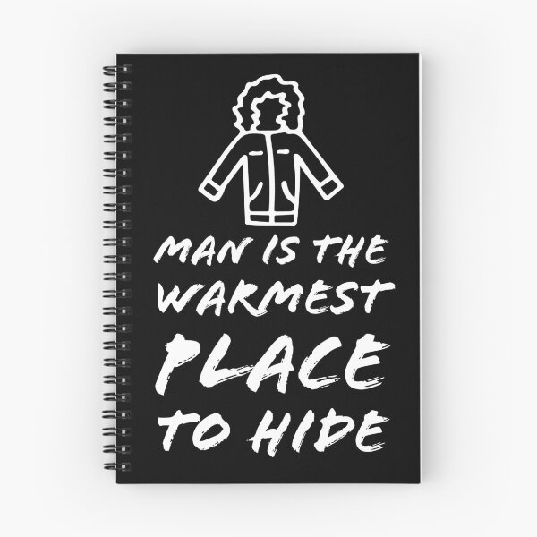 Item preview, MAN is the warmest place to HIDE… designed and sold by RedOnBlack2020.