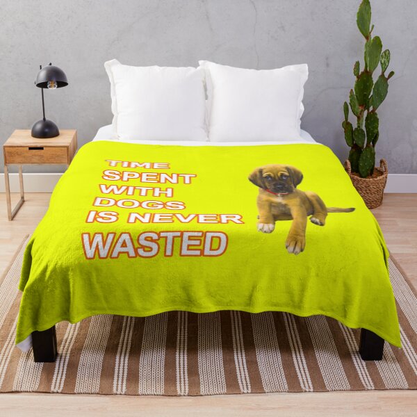 Item preview, Time spent with dogs is never wasted designed and sold by basileiossav.