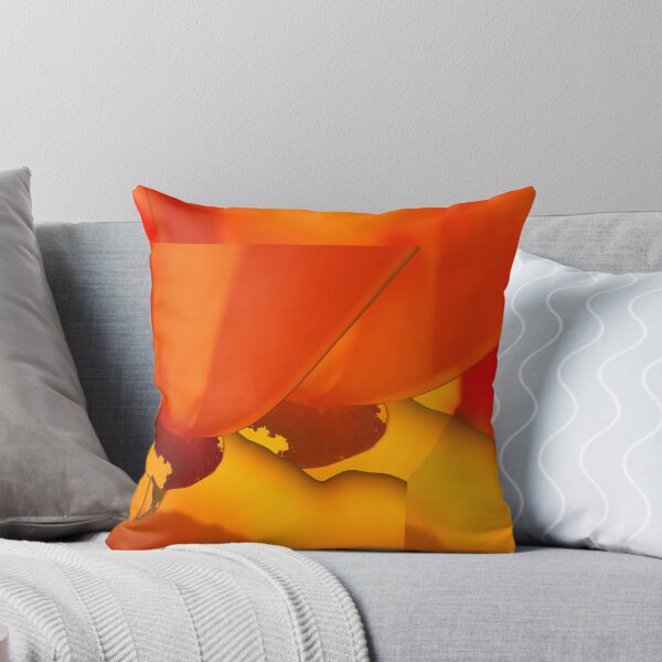 Item preview, California Poppy abstract designed and sold by Lyn Perry.