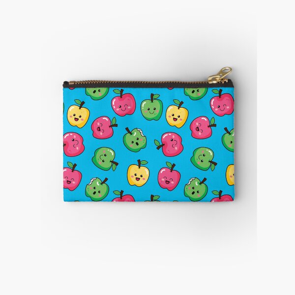 Item preview, Happy Apples Blue Pattern designed and sold by keeleypost.
