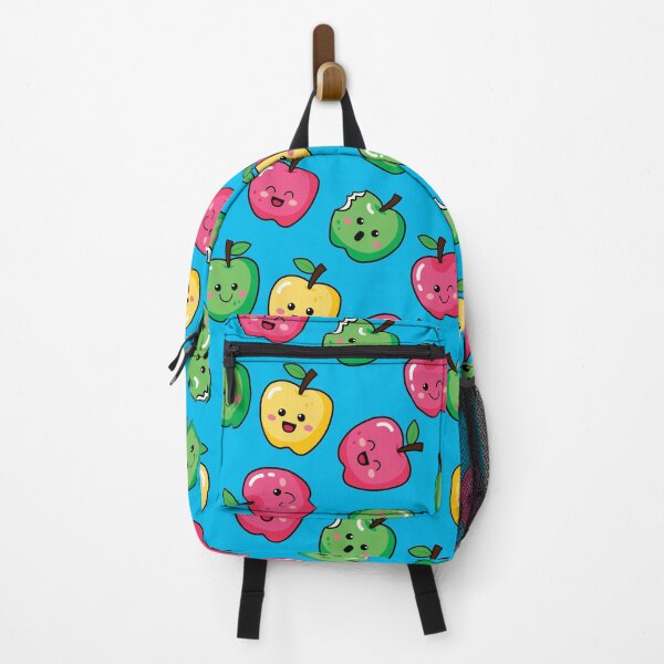 Item preview, Happy Apples Blue Pattern designed and sold by keeleypost.