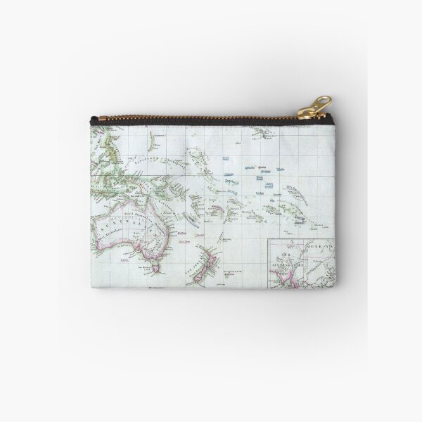 Item preview, Vintage Map of Oceania (1862) designed and sold by BravuraMedia.
