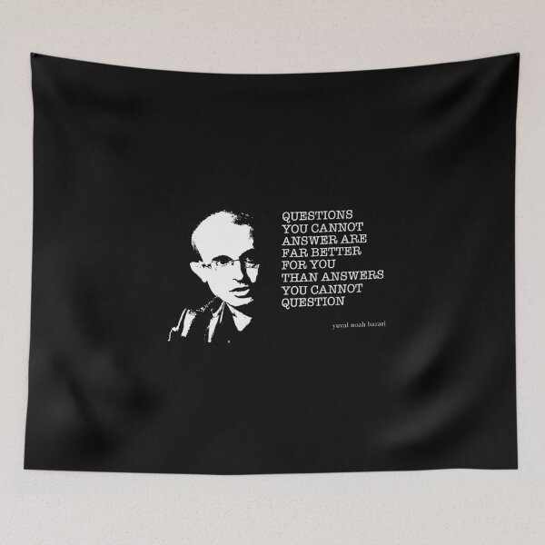 Item preview, Yuval Noah Harari Quote designed and sold by Melisa  Redondo.