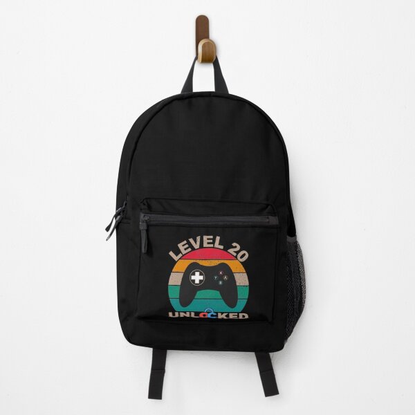 Item preview, Level 20 Unlocked, 20th Birthday , Level Up Birthday, Level Unlocked, Achievement Unlocked, Video Gamer Party designed and sold by plussorn.