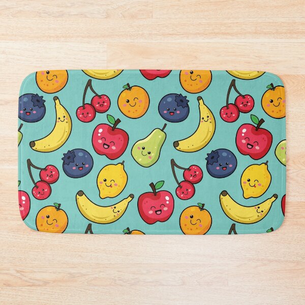 Item preview, Happy Fruit Green Pattern designed and sold by keeleypost.