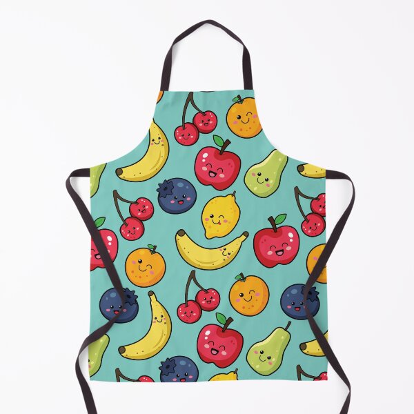 Item preview, Happy Fruit Green Pattern designed and sold by keeleypost.