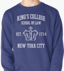 HAMILTON BROADWAY MUSICAL King's College School of Law Est. 1854 Greatest City in the World Pullover