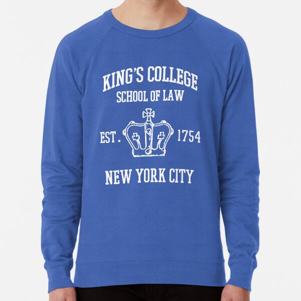 HAMILTON BROADWAY MUSICAL King's College School of Law Est. 1854 Greatest City in the World Lightweight Sweatshirt