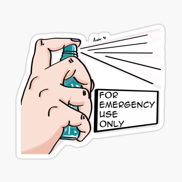 FOR EMERGENCY USE ONLY Sticker