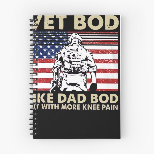 Item preview, Vet Bod Like Dad Bod But With More Knee Pain -art-width-4000px designed and sold by sherriwester.