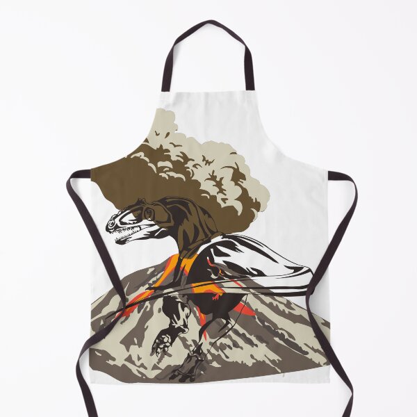 Item preview, Dinosaur And Volcano designed and sold by WeStarDust.