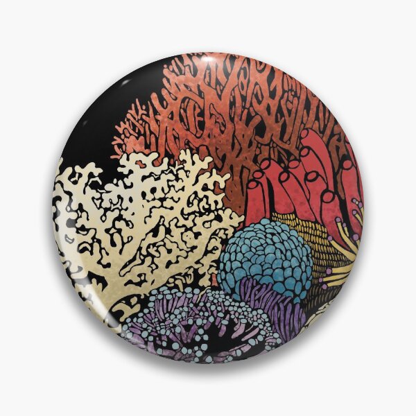 Item preview, Underwater coral in black background  designed and sold by STG-Designs.