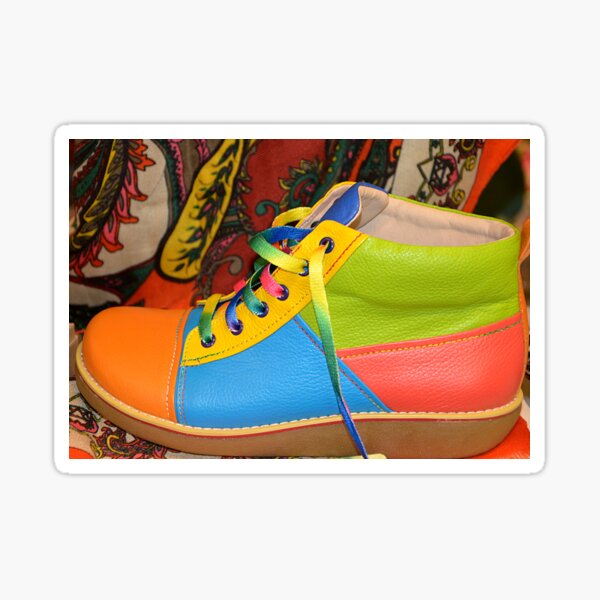 Item preview, MULTI COLOURED SHOE designed and sold by kazaroodie.