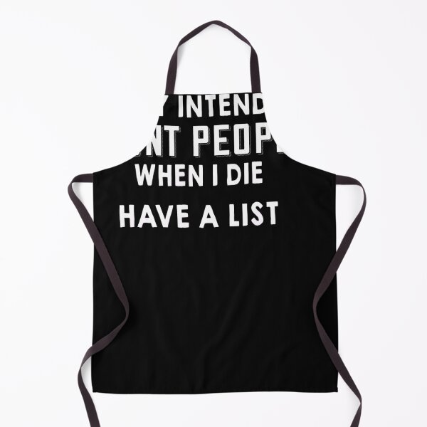 Item preview, I Fully Intend To Haunt People When I Die I Have A List -art-width-4000px designed and sold by ahinnlaree.