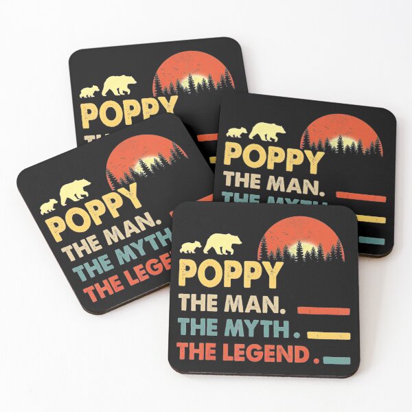 Item preview, Vintage Poppy Man Myth Legend Daddy Grandpa Gift Ideas -art-width-4000px designed and sold by sherriwester.