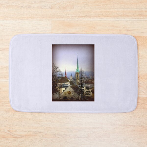 Item preview, Winter View Over Zurich designed and sold by Charmiene Maxwell-Batten.