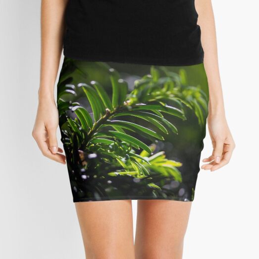 Green Mini Skirt