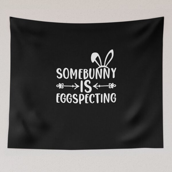 Item preview, Womens Somebunny Is Eggspecting Pregnant Mom Rabbit Lover designed and sold by Nessshirts.