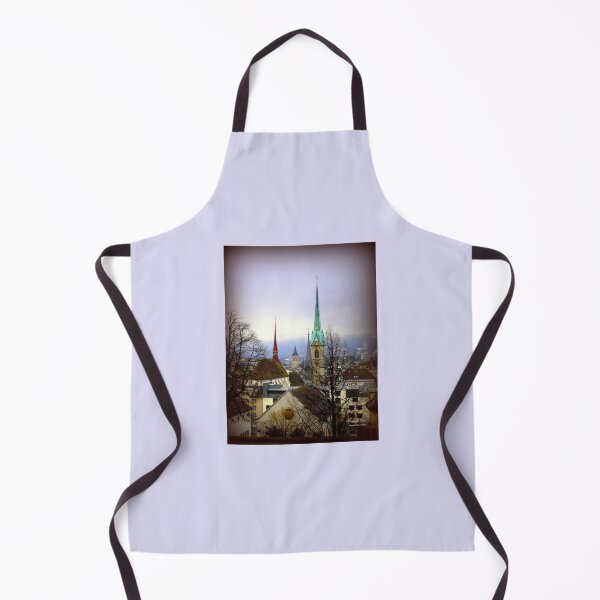 Item preview, Winter View Over Zurich designed and sold by Charmiene Maxwell-Batten.