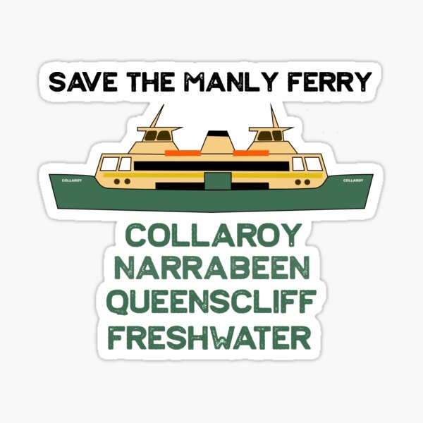 Item preview, Manly Ferry Freshwater Class designed and sold by Ben Farrell.