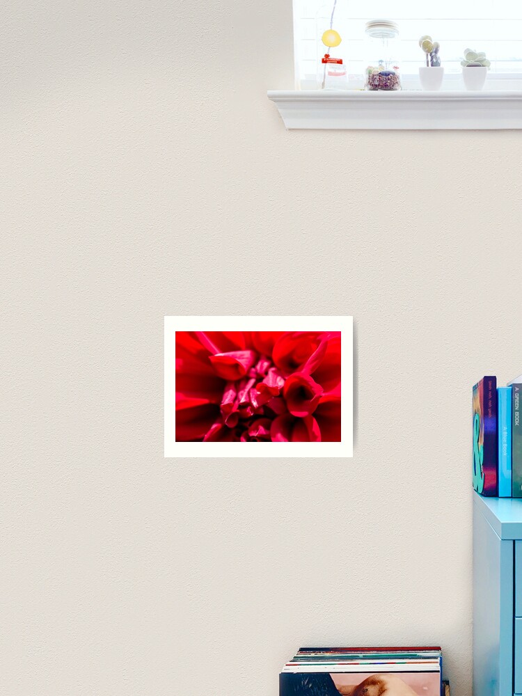 Thumbnail 2 of 3, Art Print, Red designed and sold by FrankThomas.