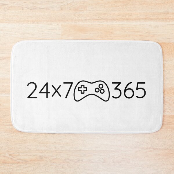 Item preview, playing video games 24x7 designed and sold by close-up.biz.