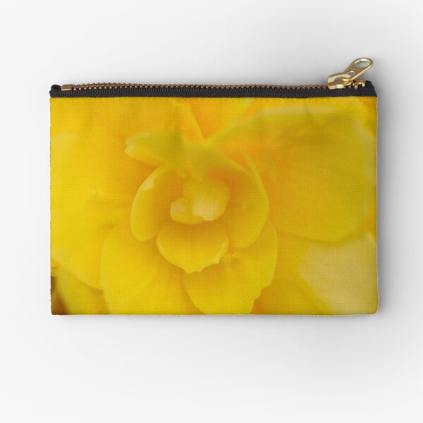 Yellow Zipper Pouch