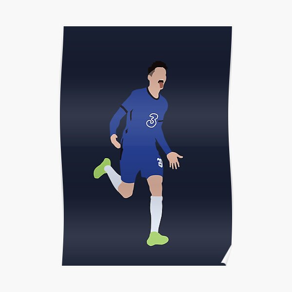 Kai Havertz Scores Ucl Winner Chelsea Poster By Jackshun Redbubble