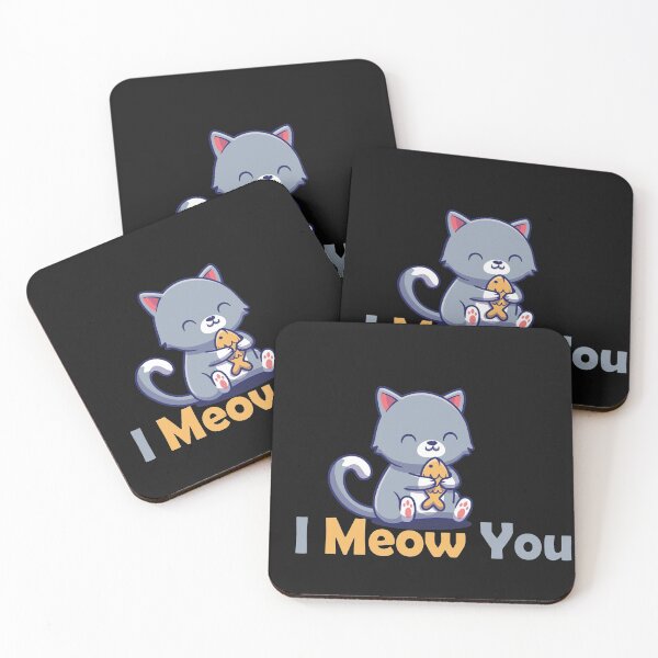 Item preview, I Meow You -  Funny design designed and sold by DopeDesign111.