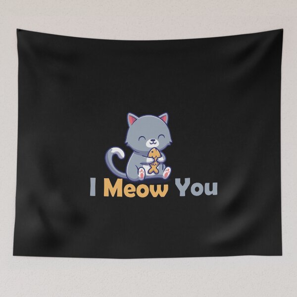 Item preview, I Meow You -  Funny design designed and sold by DopeDesign111.