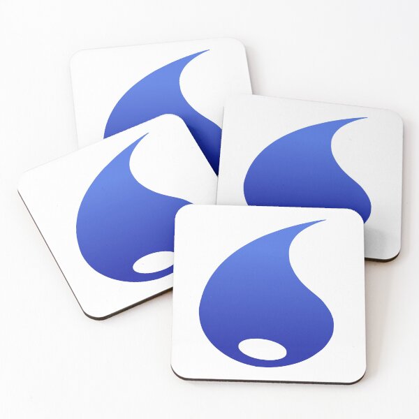 Item preview, Water Type Icon designed and sold by KaleTheSalad.