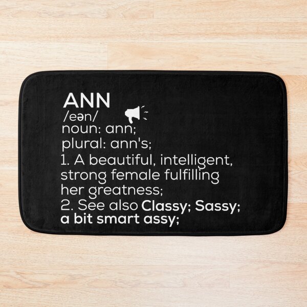 Item preview, Ann Name Definition designed and sold by Teelogic.