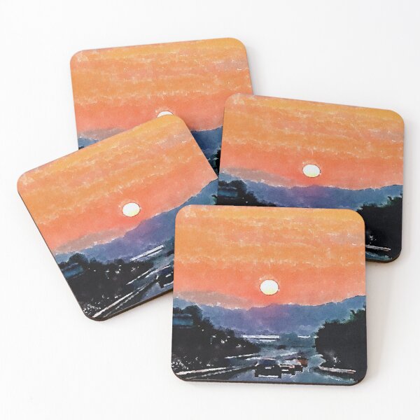 Item preview, Sunset Landscape (Watercolor) designed and sold by zzzozzo.