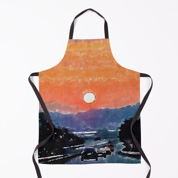 Item preview, Sunset Landscape (Watercolor) designed and sold by zzzozzo.
