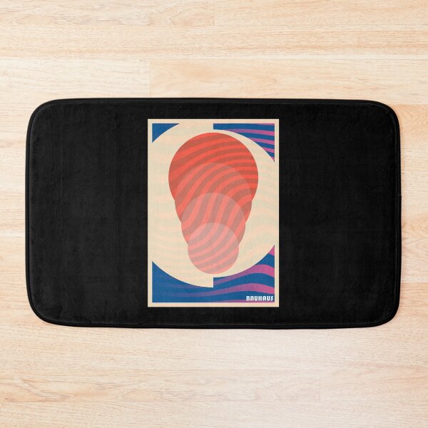 Item preview, Bauhaus - Retro / Art Deco architecture discipline from Berlin, Germany - Available in posters, etc - Purple Orange Circles designed and sold by crazycollective.