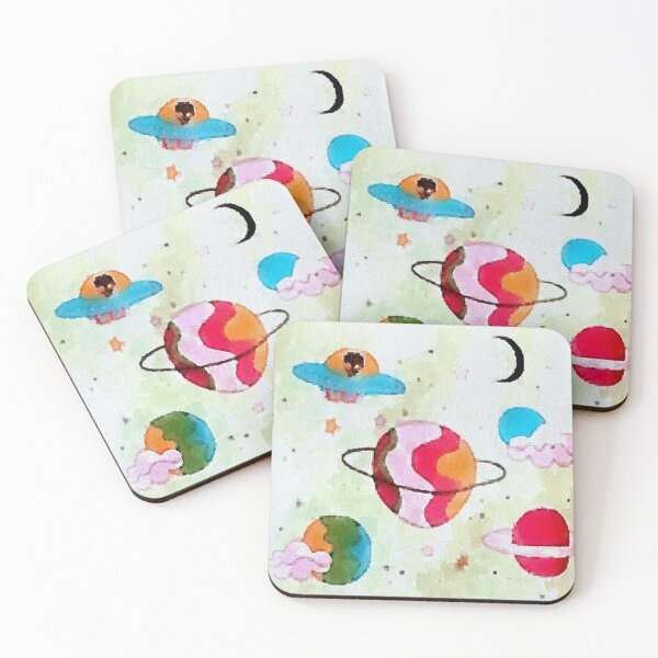 Item preview, Planets (watercolor) designed and sold by zzzozzo.