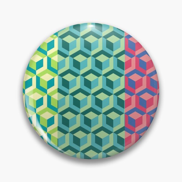 Item preview, Geometric Cubic Pattern designed and sold by StripedFly.