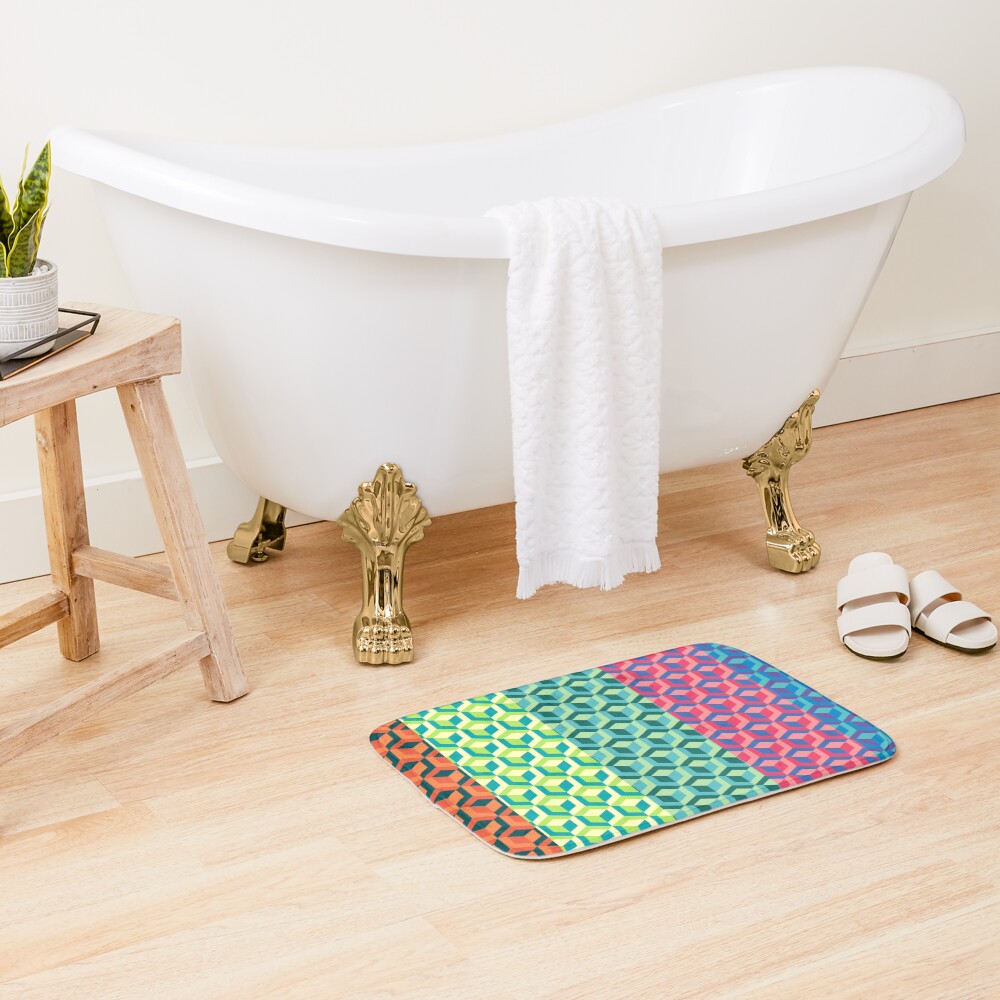 Item preview, Bath Mat designed and sold by StripedFly.